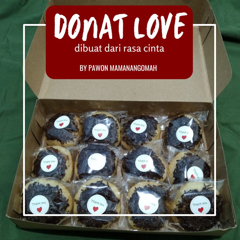 

Donat Mini rasa Cintaaa