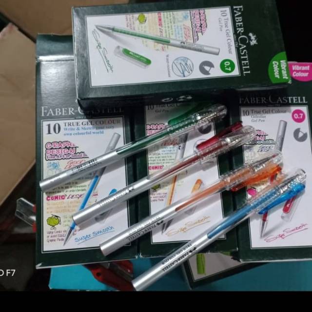 

pulpen faber castell 1pack isi 10 pcs