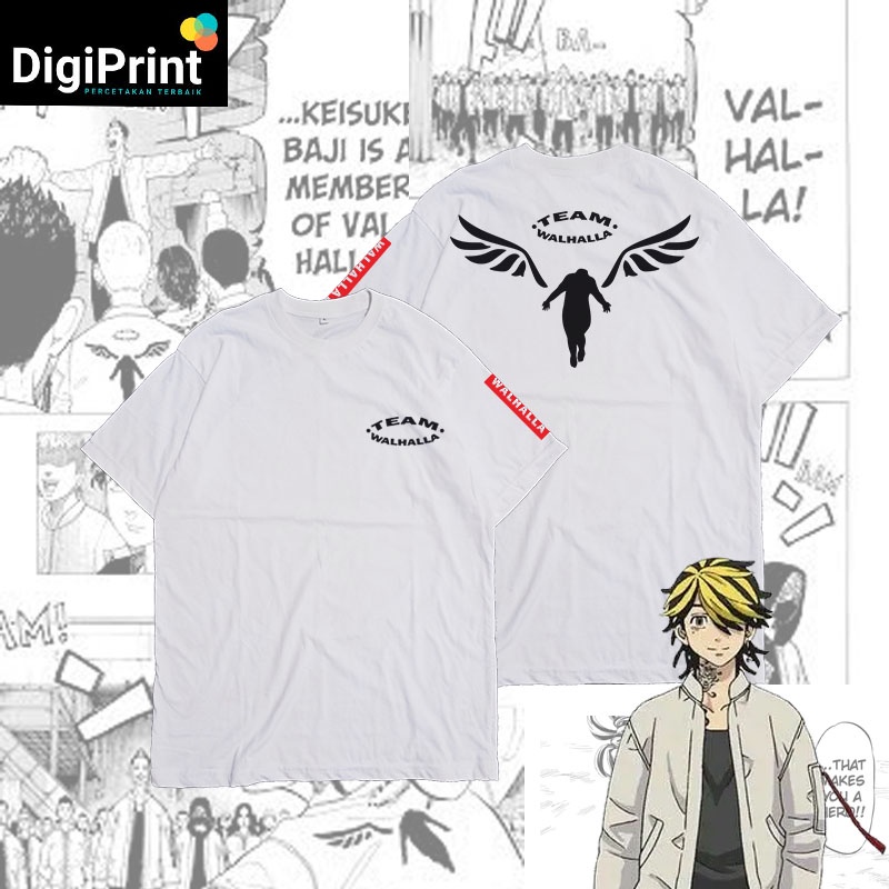 BAJU KAOS ANIME TOKYO REVENGER - VALHALLA
