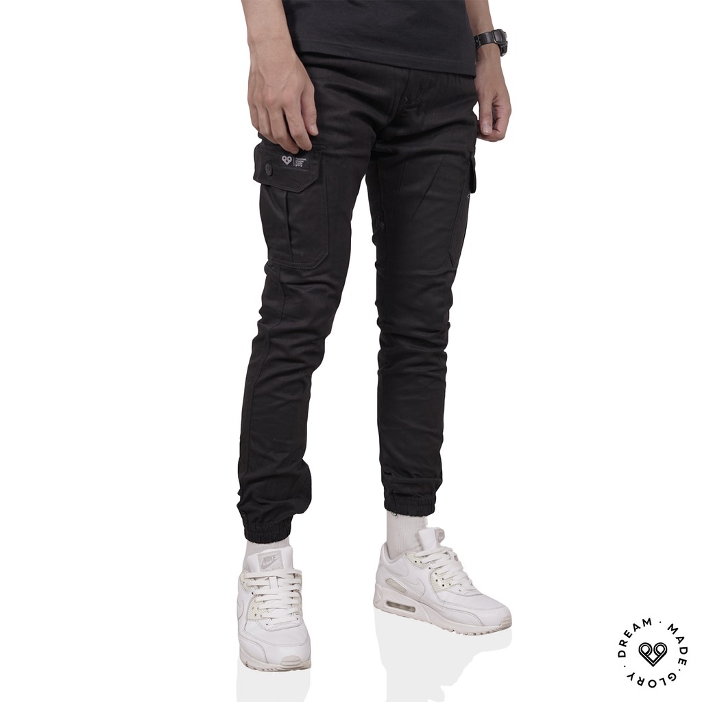 Jogger Cargo - Tora - Adaptive Blackk by Feel Denim