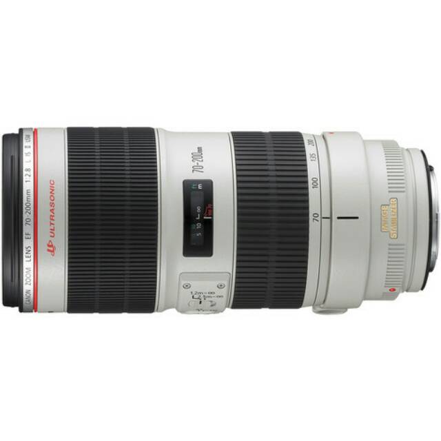 Lensa Kamera Dslr Canon Ef 70 200mm 70 200 F2 8l Is Ii Usm Shopee Indonesia