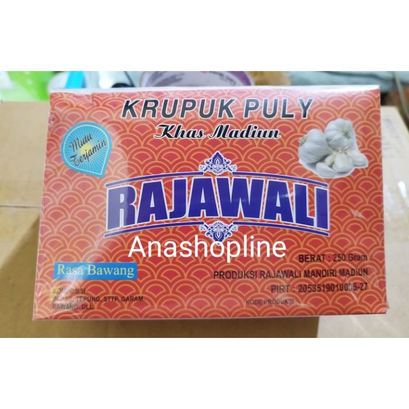 

Jual Kerupuk Puli Mentah Cap Rajawali (kemasan) / snack / condiment