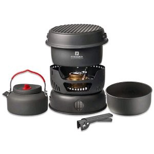 Unik COOKWARE SET CAMPING ALAT MASAK OUTDOOR BAHAN BAKAR SPIRTUS CONSINA ORIGINAL Murah