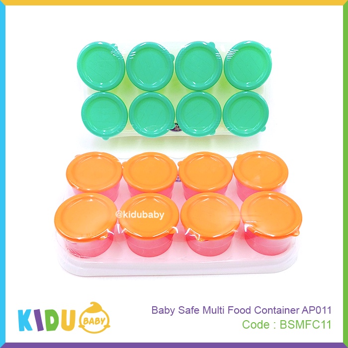 Baby Safe Kotak Makan MPASI Multi Food Container AP011 Kidu Baby