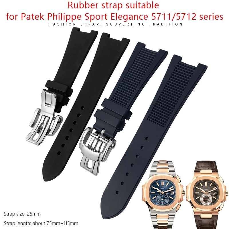 Tali jam tangan Patek philipe Rubber strap Jam Patek Philippe Premium