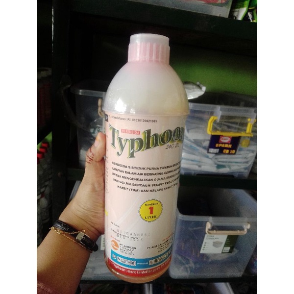 Herbisida Typhoon 1liter obat rumput alternatif Roundup