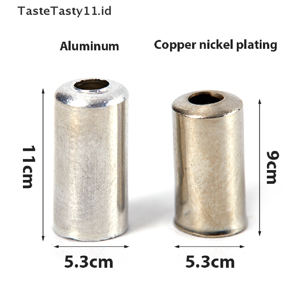 (TasteTasty) 100pcs / Lot Tutup Ujung Kabel Rem Sepeda Warna Silver