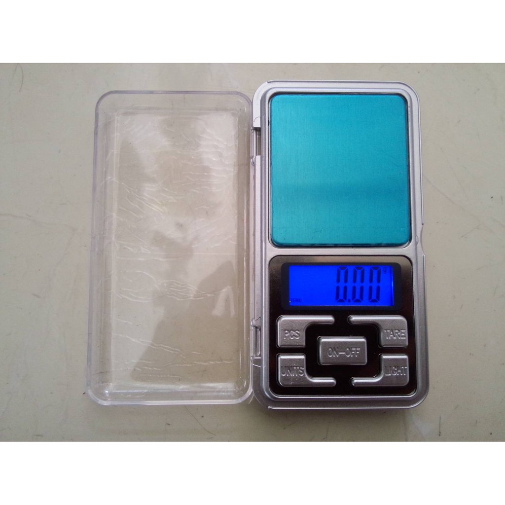 Timbangan POCKET SCALE Analitik Kapasitas 200 / 500 g Akurasi 0.01 gram Penelitian Laboratorium