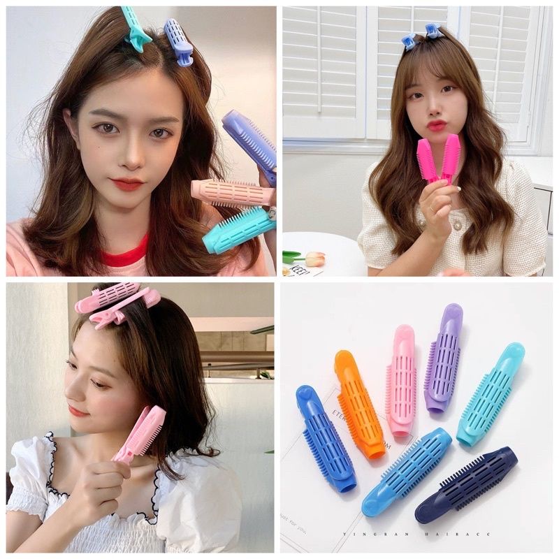 KOREAN HAIR VOLUME ROLLERS ~ ROLL RAMBUT VOLUME ~ ROLL PONI JEPIT