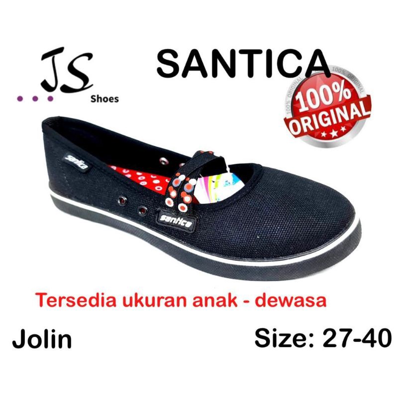 SANTICA JOLIN - SEPATU SNEAKERS SEPATU SEKOLAH CEWEK SANTICA ORIGINAL