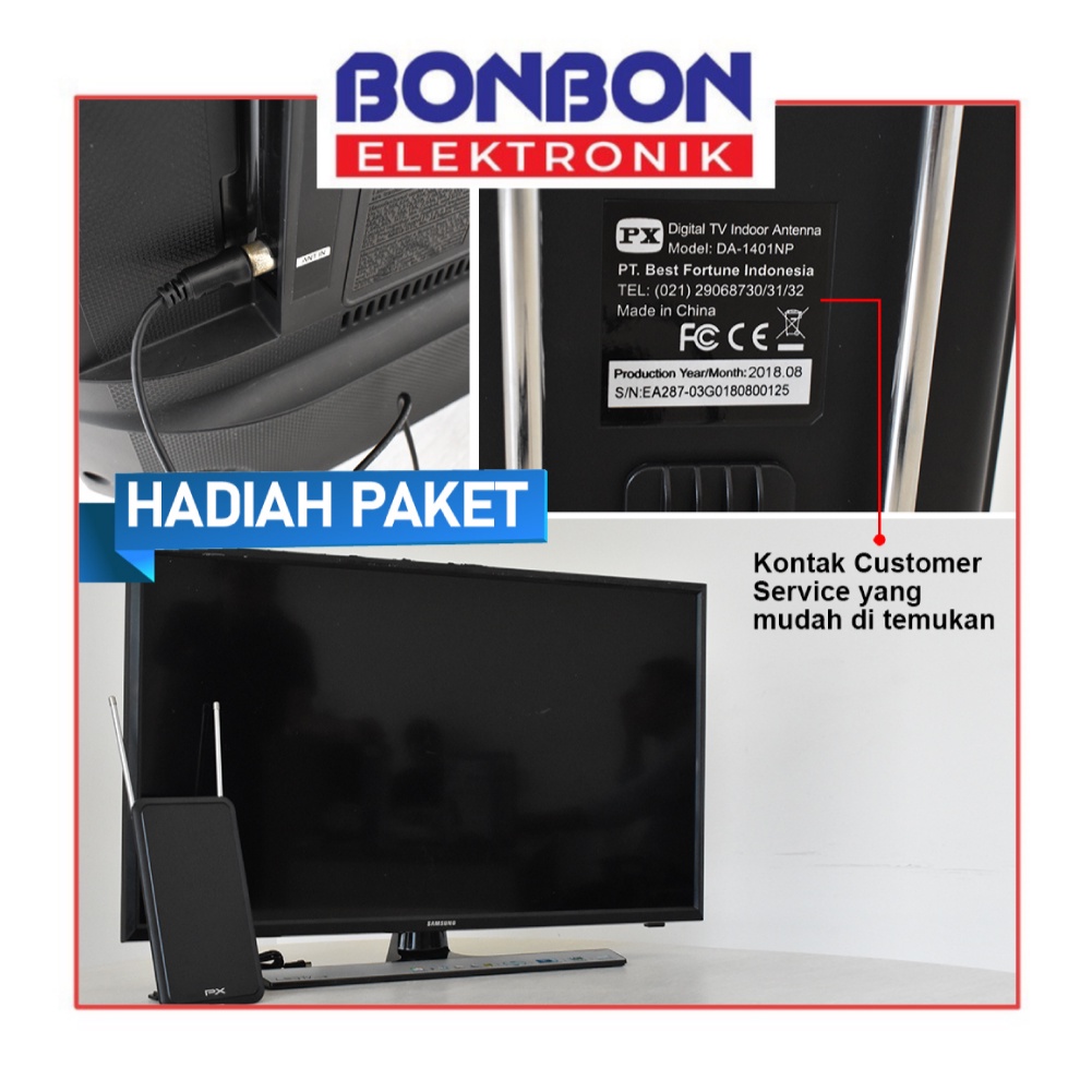 Bundling Sharp Set Top Box STB-DD001i + Antena Digital PX DA-1401NP