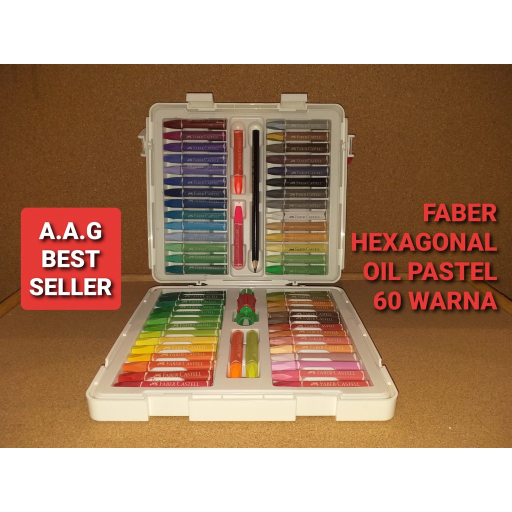 

FABER CASTELL OIL PASTEL 60 WARNA