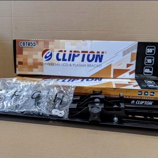Bracket Tv Clipton Up To 55Inch - Tebal Pol