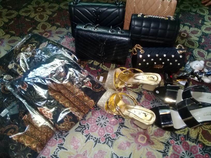 Real Pict!!! Kemeja Batik Anak Motif Mega Mendung