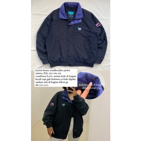leyton house windbreaker jacket