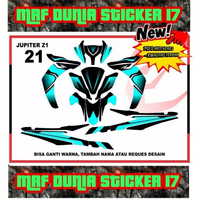 Sticker decal Jupiter Z1 Full Body Striping Jupiter Z1 Sticker Jupiter Z1 Sticker Jupiter Z1 21