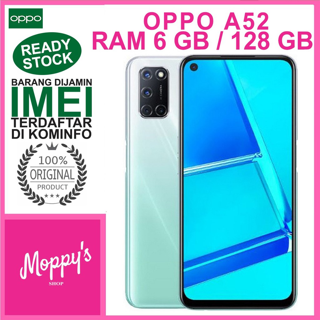OPPO A52 Smartphone Special Online Edition ram6GB rom128GB Garansi