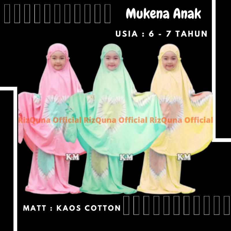 MUKENA BALITA / MUKENA ANAK / GROSIR MUKENA / MUKENA KAOS / MUKENA HANDMADE-8