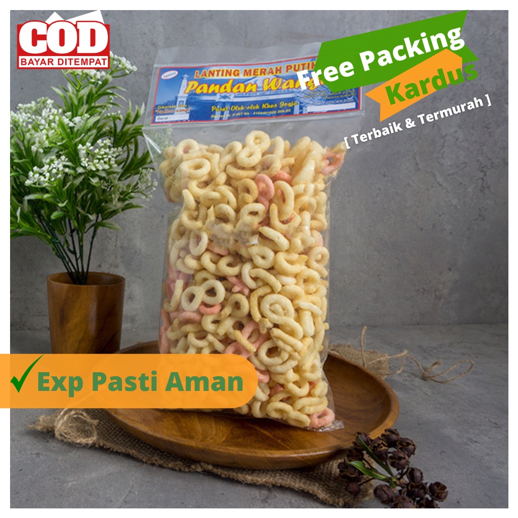 

KUE LANTING 125 gram makanan khas jawa gurih renyah camilan snack kiloan murah