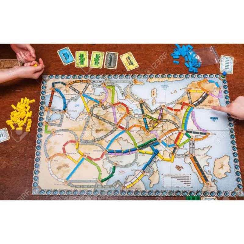 Ticket to Ride Europe Board Game