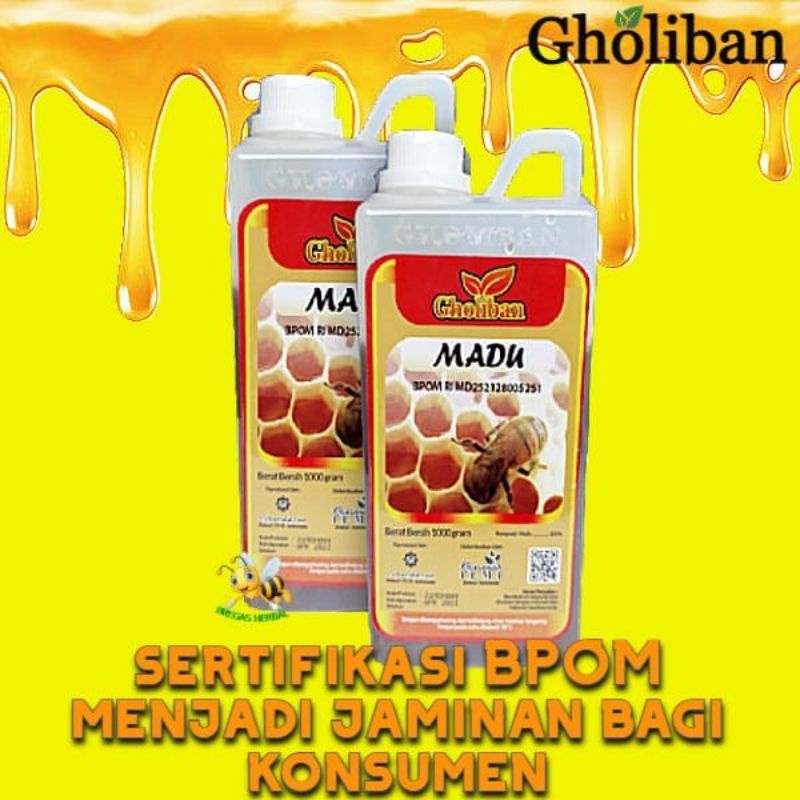 

Madu Gholiban 1kg Original Dinkes