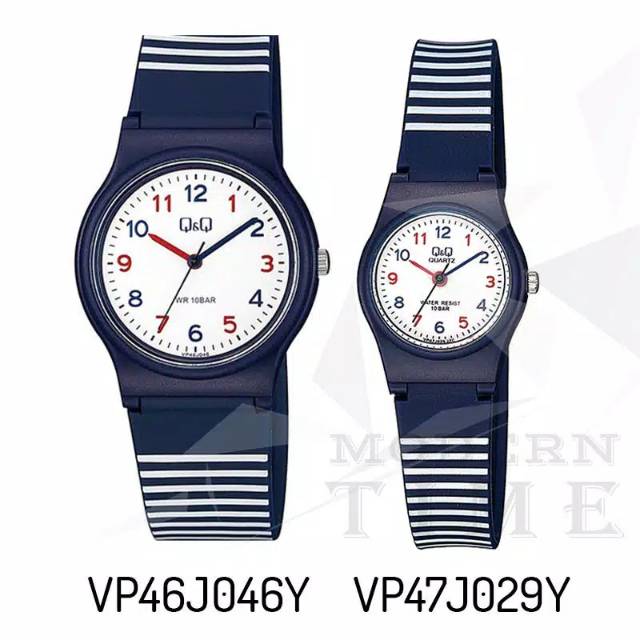 QQ Original Couple VP46J - 47J Jam Tangan - Karet