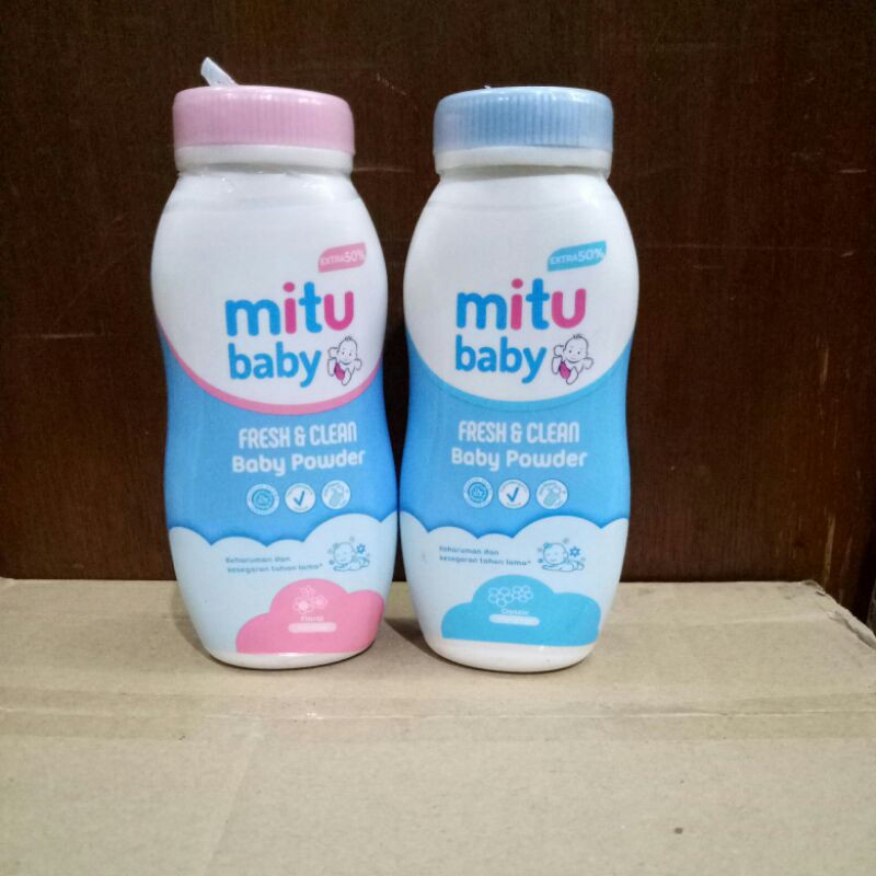 Mitu baby powder 50g+25g