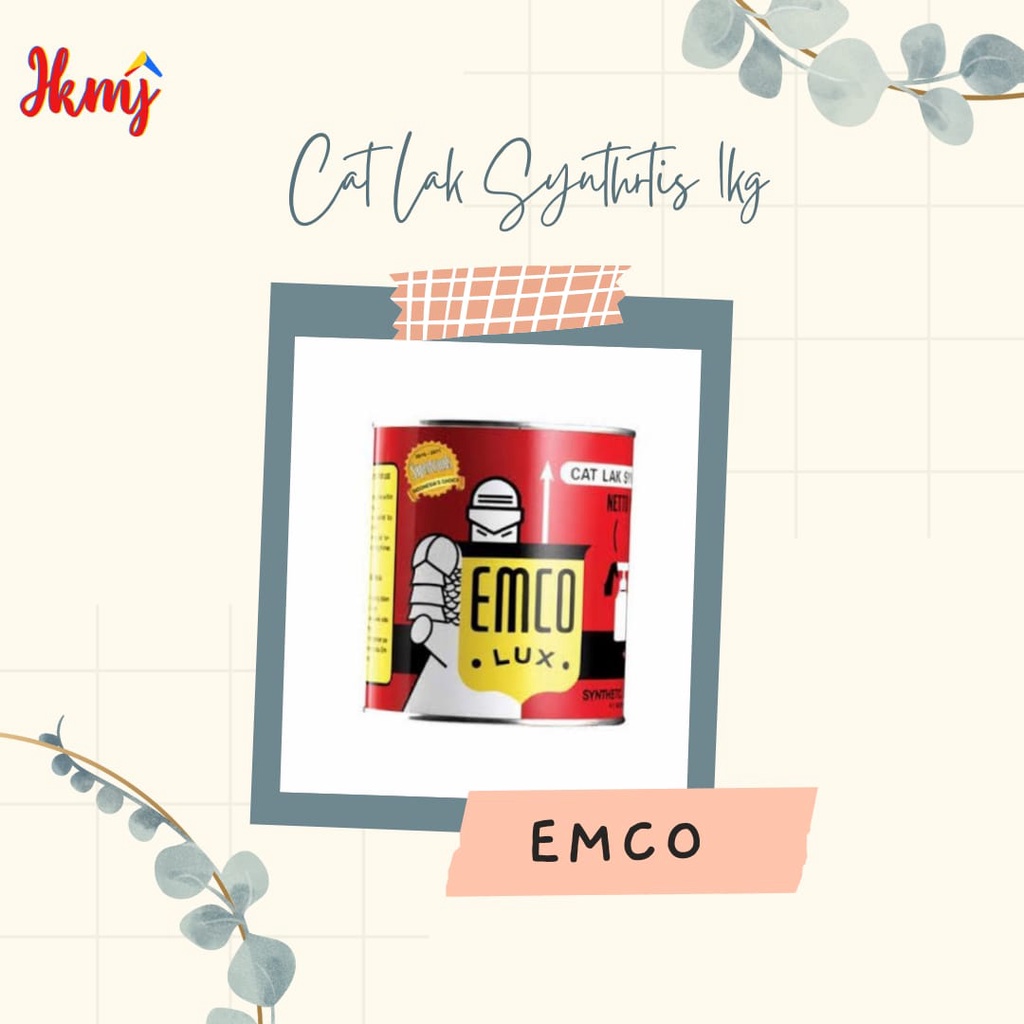 

Cat Emco warna standar 1 kg
