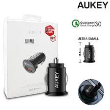 Aukey Car Charger Quick Charge 3.0 Charger Mobil 1 Port CC-T13