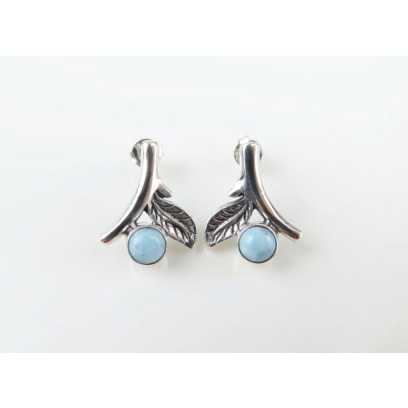 Anting Larimar Earrings in Silver 925