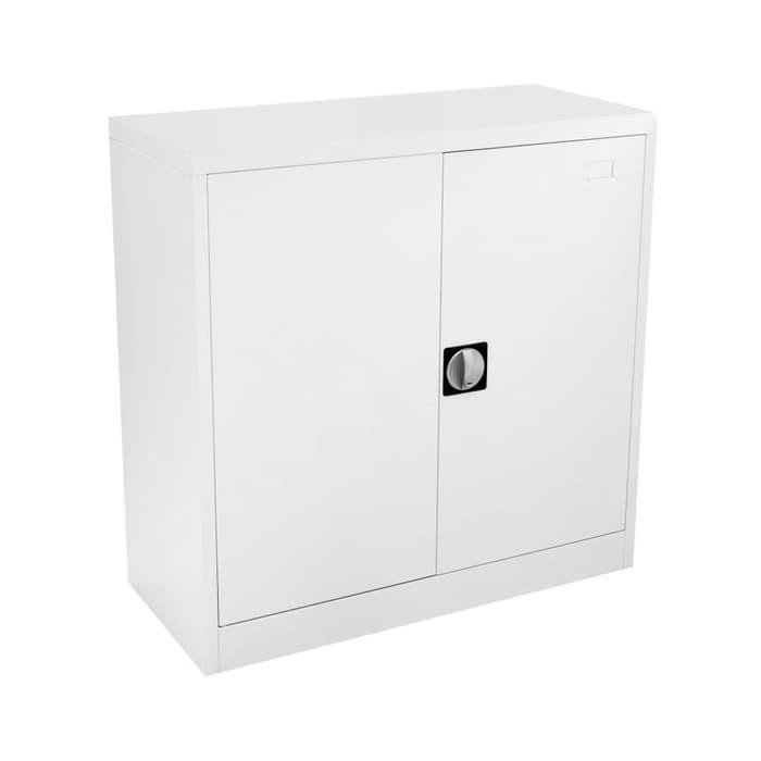 Document Organizer / Informa - Lemari Besi - Low Filing Cabinet Swing Panel White
