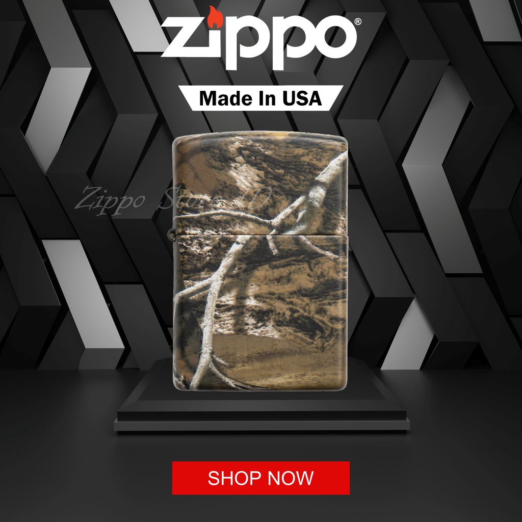 Zippo Original Realtree Edge Wrapped 29896 Garansi Resmi USA