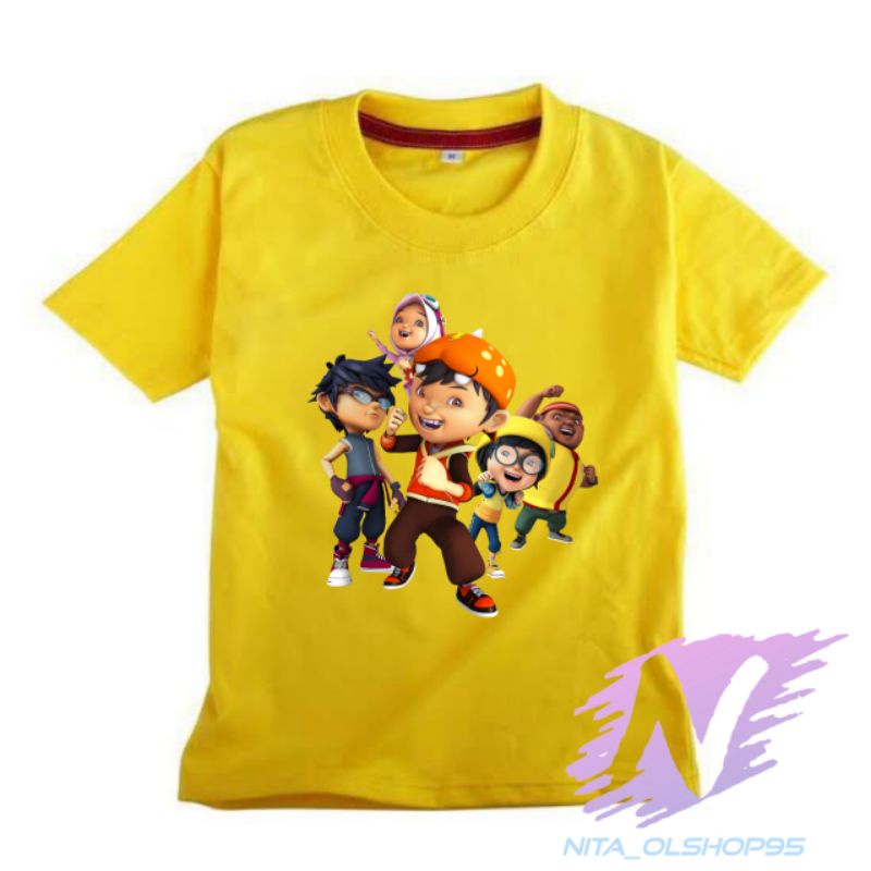 baju Boboiboy kaos anak Boboiboy dan kawan kawan