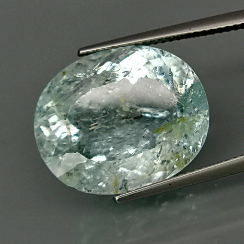 Big Oval 21.73ct 18.7x15.4mm Natural Sky Blue Aquamarine Brazil AQ109