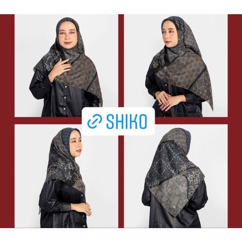 PURU kambera x thataljundiah SHIKO KYO black buttonscarves