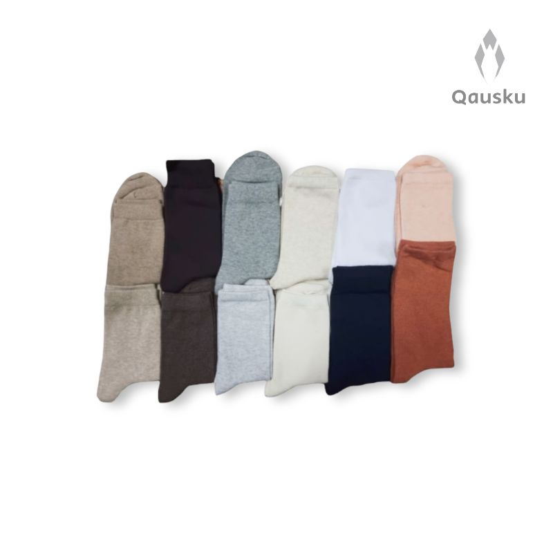 Qausku Kaos Kaki Polos Panjang pria | kaos kaki polos pendek Pria | kaos kaki polos panjang wanita |