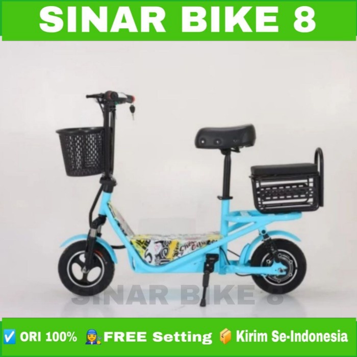 Sepeda Listrik Scooter Listrik COULEUR E-Scooter