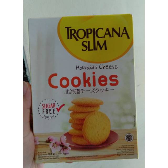 

Tropicana slim hokkaido cheese cookies