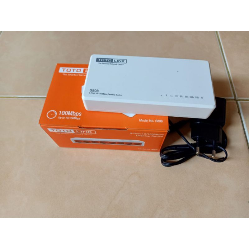 Switch Hub Totolink S808 10/100Mbps 8 port