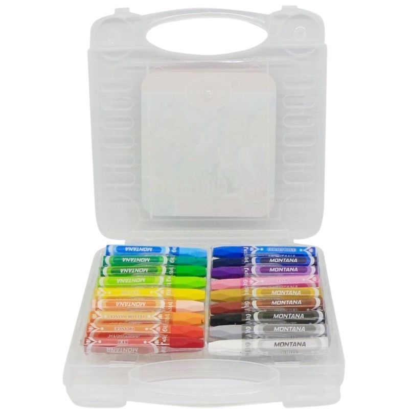 Medan Termurah Crayon box Set Crayon karakter 18 warna Crayon besar Philos