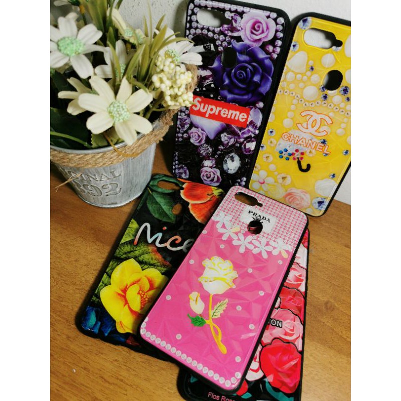 Hardcase Prisma 3D Bunga Branded SAMSUNG A30/A50/A6 PLUS/J2 PRIME/J330 J3 PRO/J6 PLUS/J7 PLUS/J8/M10/M20/M30