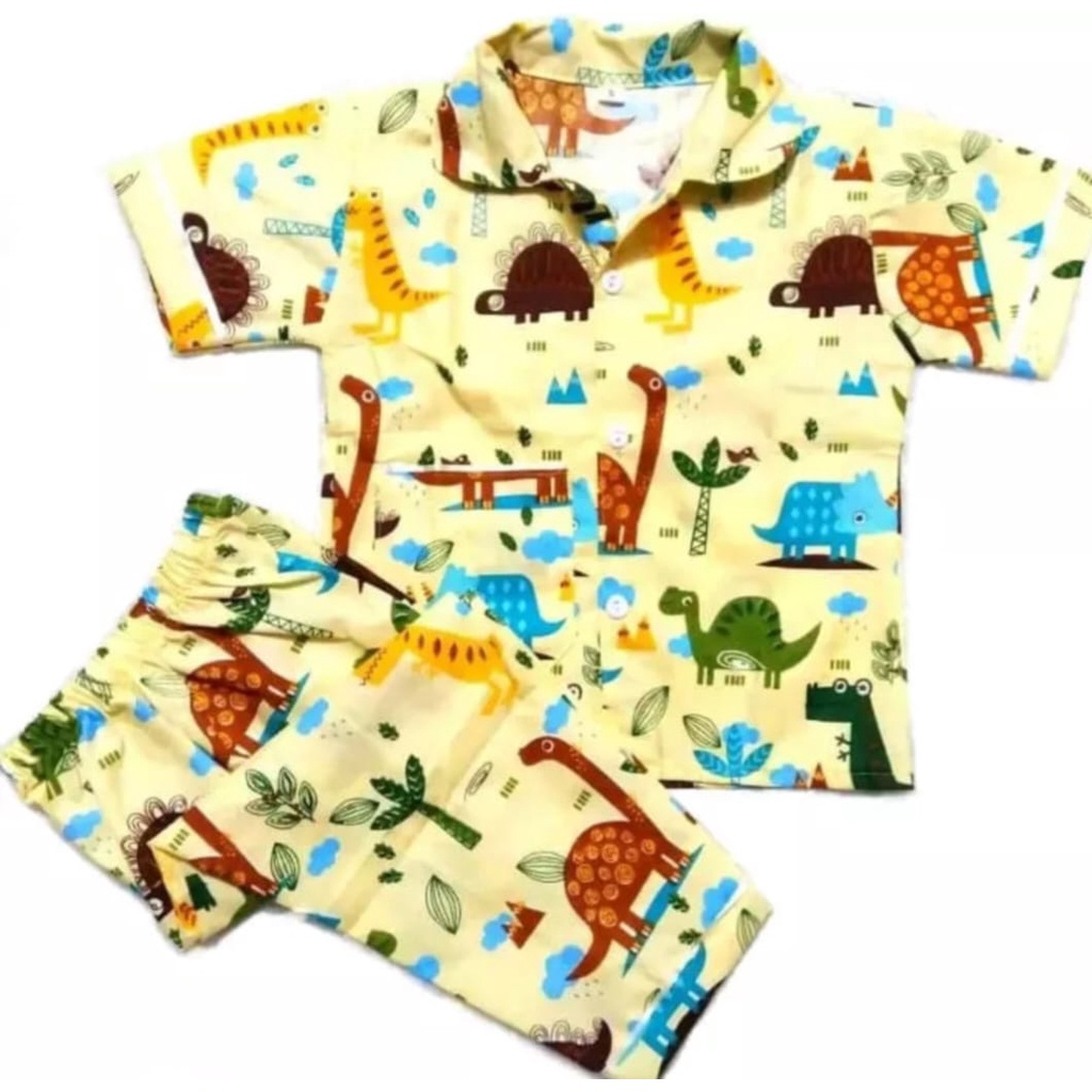 PIYAMA ANAK LAKI-LAKI BISA PILIH MOTIF TERSEDIA USIA 1-5 THN