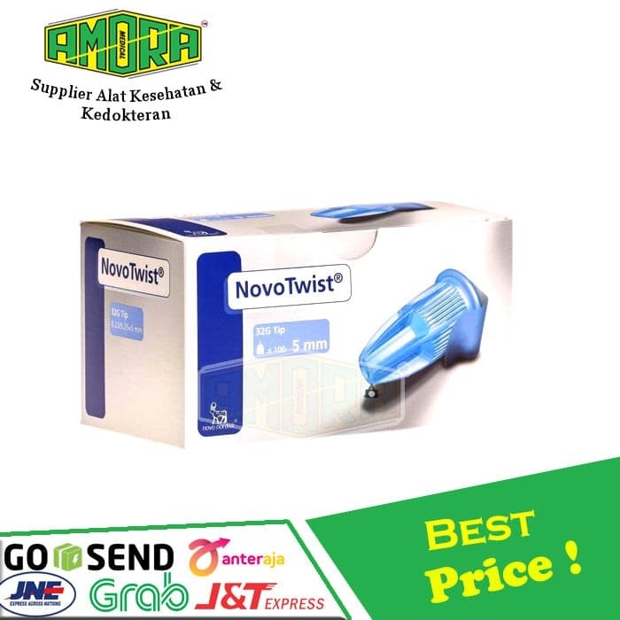 Jarum Insulin Novotwist 32 G - 5MM