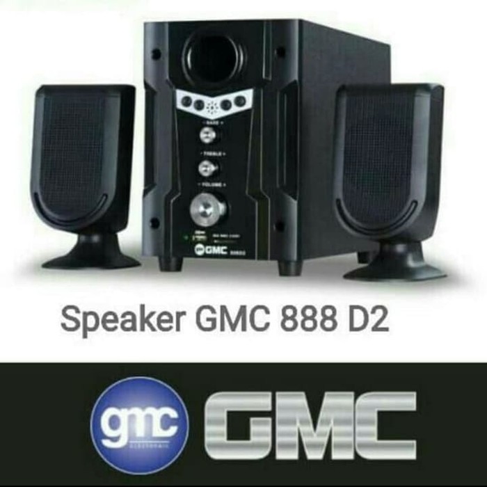 Speaker Bluetooth GMC 888D2 BT Bluetooth Aktif Multimedia Speaker