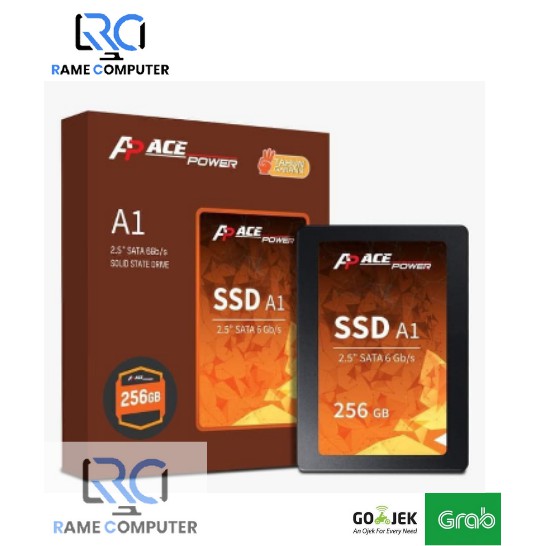 SSD ACE POWER 256GB A1 Sata III 6Gbps 2.5 inci ORIGINAL