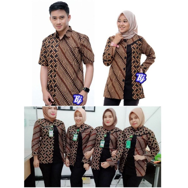 Batik Couple | Batik Couple Modern | Baju Batik Couple | Couple Batik Modern