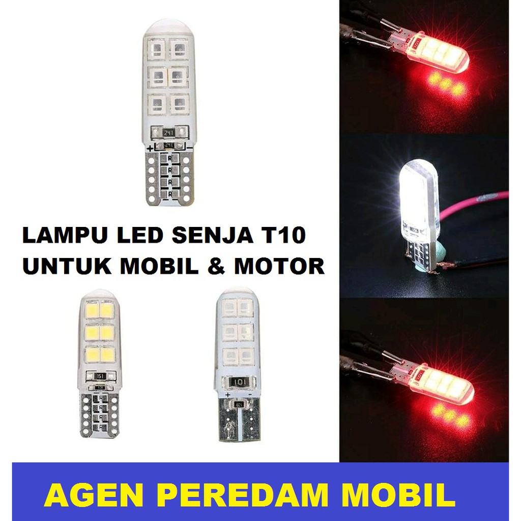 LAMPU LED T10 MOBIL