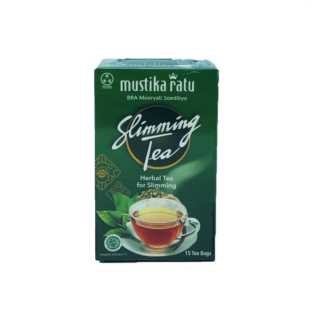 Mustika ratu / Slimming Tea / Herbal Tea / Teh Celup / 15tea bags