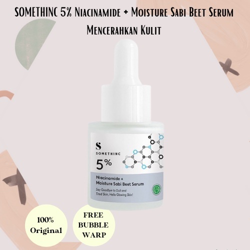 SOMETHINC 5% Niacinamide + Moisture Sabi Beet Serum Mencerahkan Kulit