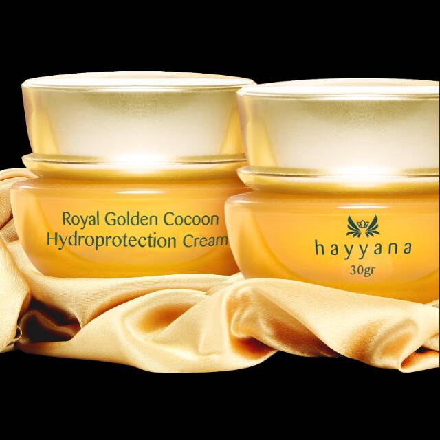 Hayyana Hydroprotection Cream-Royal Golden Cocoon Kepompong Emas
